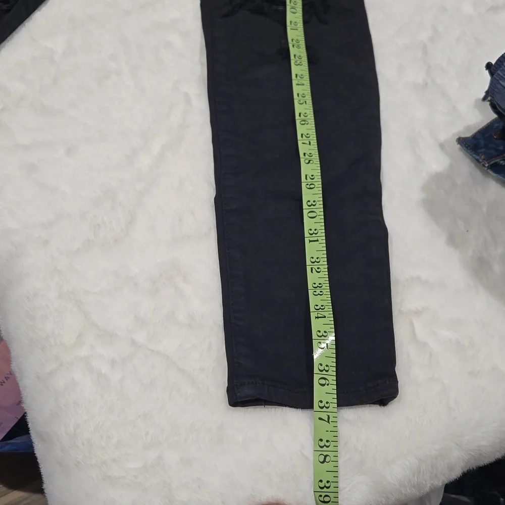American Eagle Outfitters next level stretch black women's jeans size 8